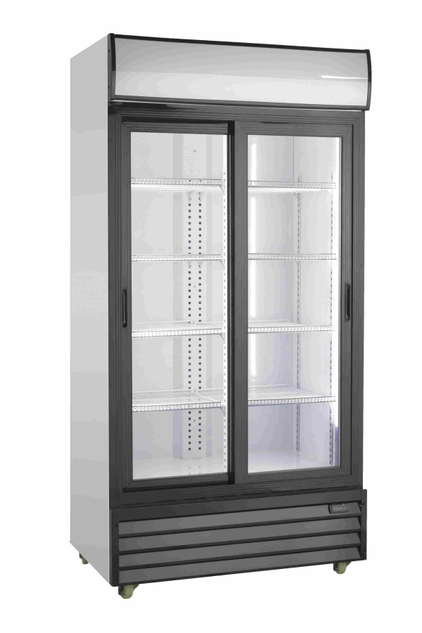 Getränkekühlschrank 2 Schiebetüren | 800 Ltr | B1000xT720xH2020 mm Getränkekühlschrank 2 Schiebetüren | 800 Ltr | B1000xT720xH2020 mm